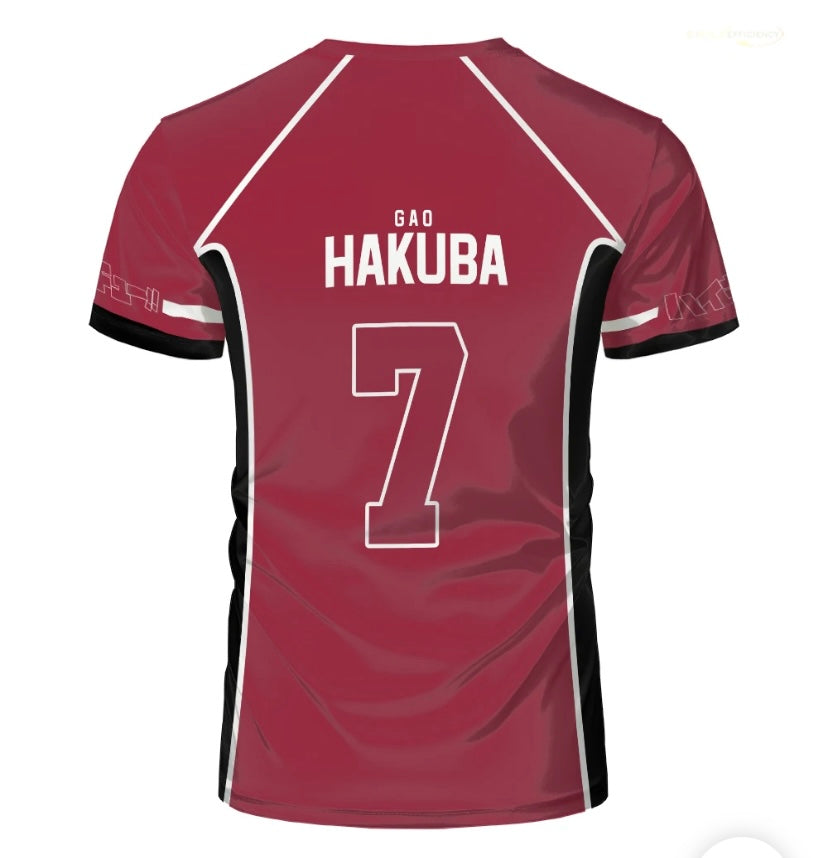 Maillot Haikyuu Japon Hakuba Gao