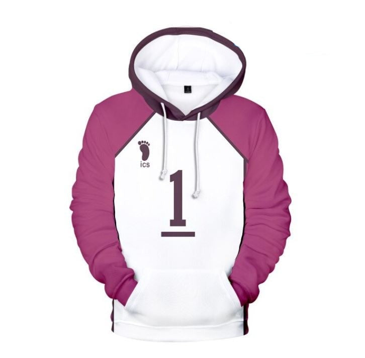 Sweat Haikyuu Shiratorizawa Ushijima Wakatoshi - Haikyuu Shop