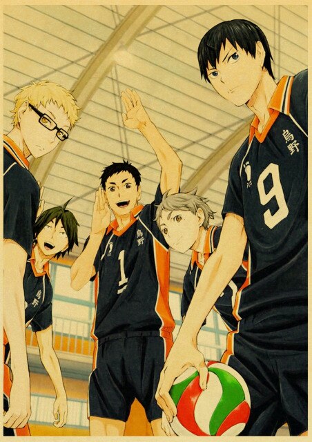 Poster Haikyuu Karasuno Inter-hight - Haikyuu Shop
