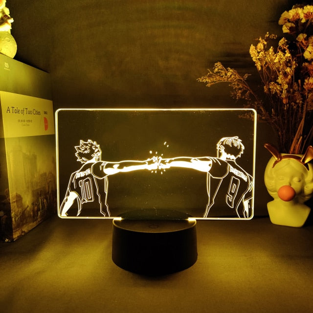Lampe Haikyuu Hinata Shoyo & Kageyama Tobio - Haikyuu Shop