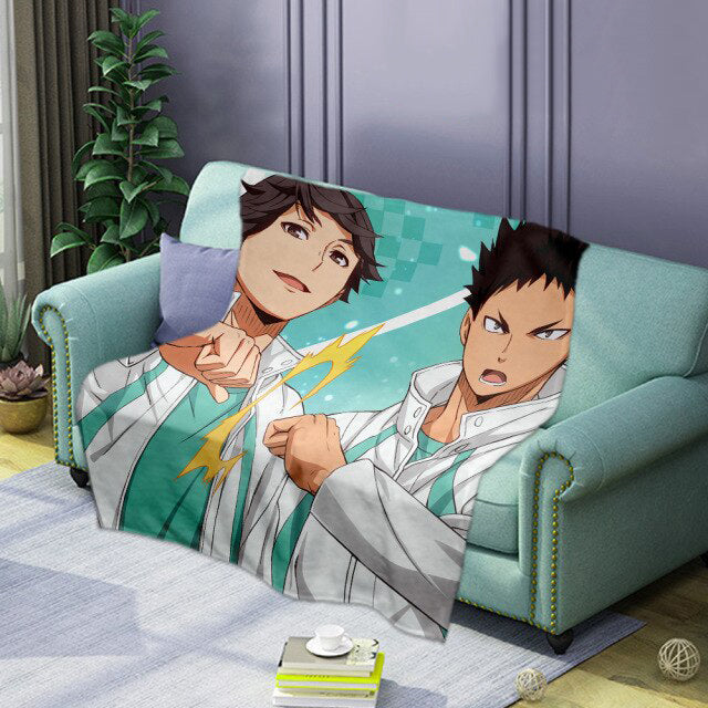 Plaid Haikyuu Aoba Johsai Oikawa - Haikyuu Shop