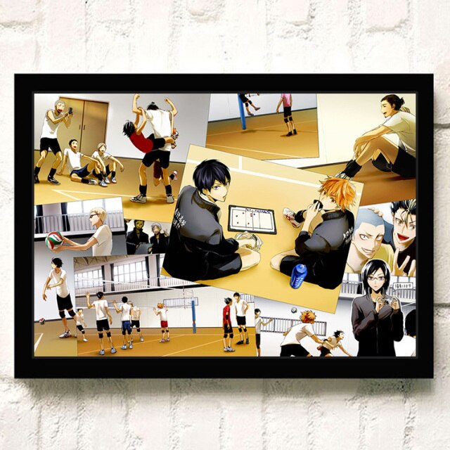 Tableau Haikyuu Entraînement Karasuno - Haikyuu Shop