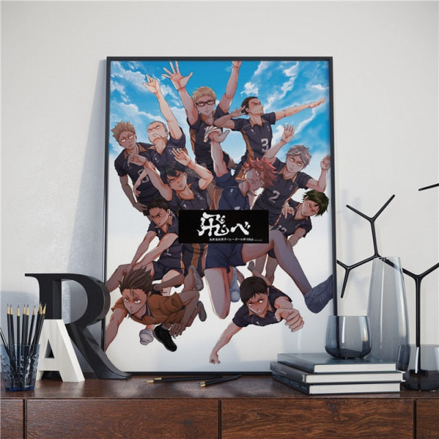 Tableau Haikyuu Club de Karasuno - Haikyuu Shop