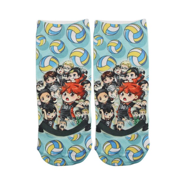 Chaussettes Haikyuu Equipe de Karasuno - Haikyuu Shop