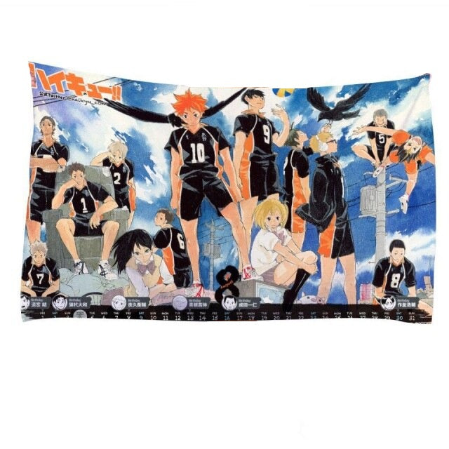 Serviette Haikyuu Karasuno - Haikyuu Shop