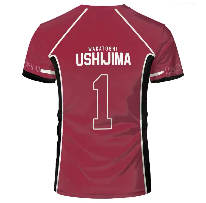 Maillot Haikyuu Japon Ushijima