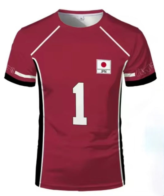 Maillot Haikyuu Japon Ushijima
