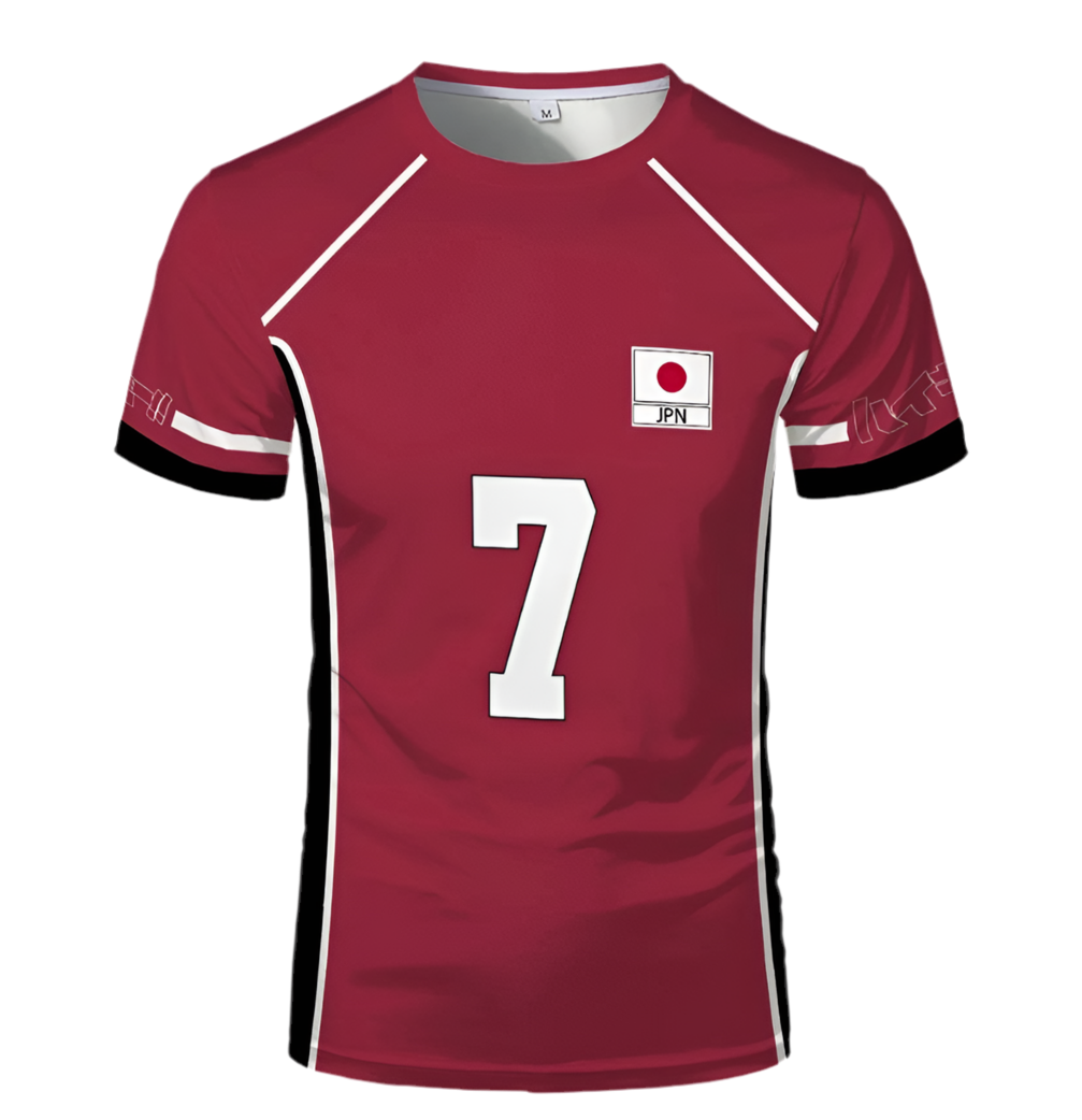 Maillot Haikyuu Japon Hakuba Gao