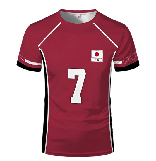 Maillot Haikyuu Japon Hakuba Gao
