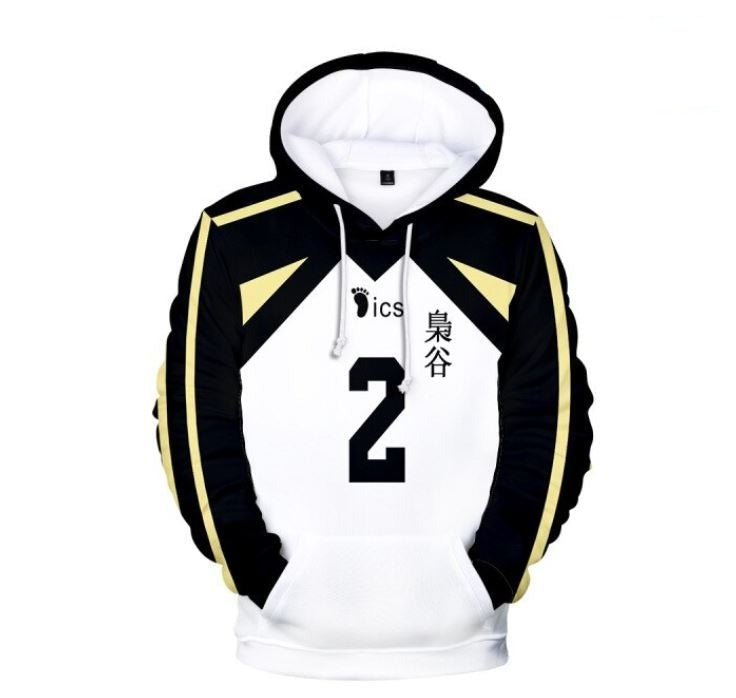 Sweat Haikyuu Fukurōdani Washio Tatsuki - Haikyuu Shop