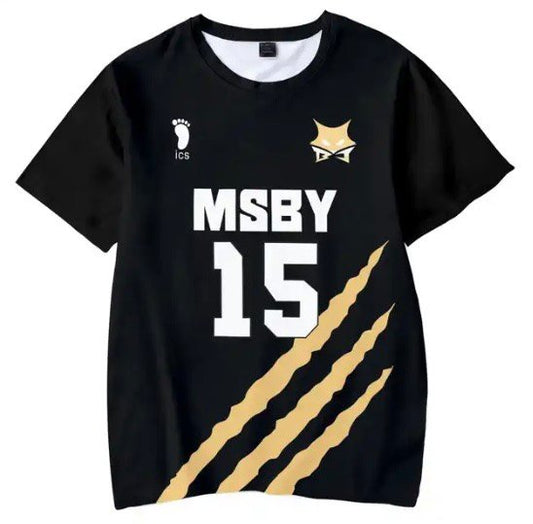 Maillot Haikyuu MSBY Black Jackal Sakusa - Haikyuu Shop