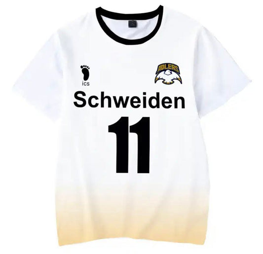 Maillot Schweiden Adlers Ushijima - Haikyuu Shop