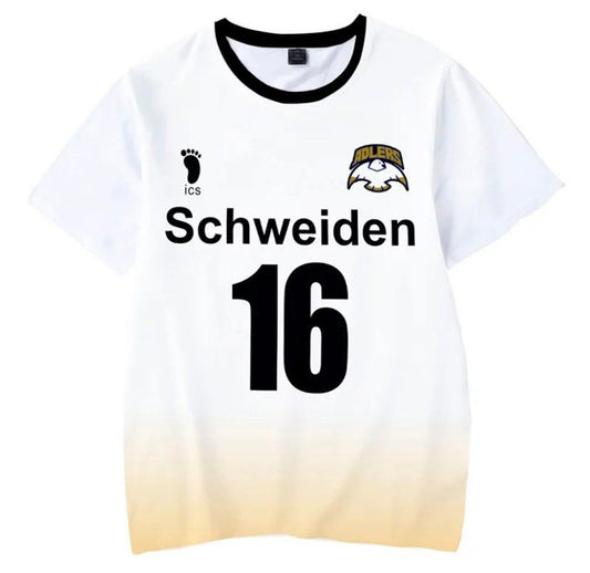 Maillot Schweiden Adlers Hoshiumi - Haikyuu Shop