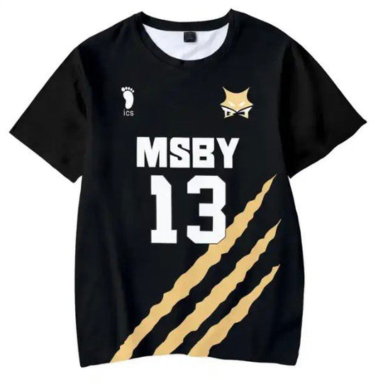 Maillot Haikyuu MSBY Black Jackal Miya Atsumu - Haikyuu Shop