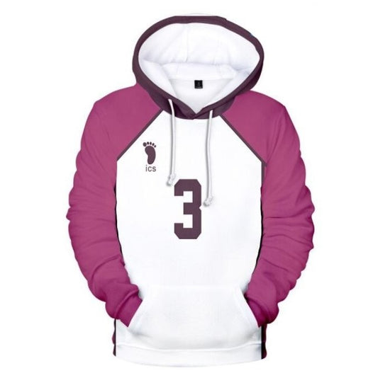 Sweat Haikyuu Shiratorizawa Semi Eita - Haikyuu Shop