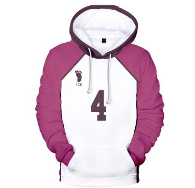 Sweat Haikyuu Shiratorizawa Reon Ōhira - Haikyuu Shop