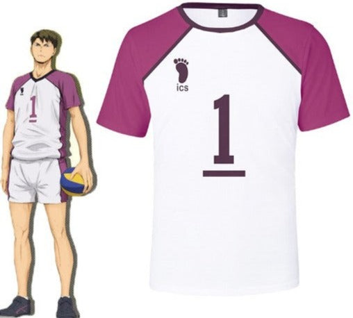 Maillot Shiratorizawa Ushijima Wakatoshi