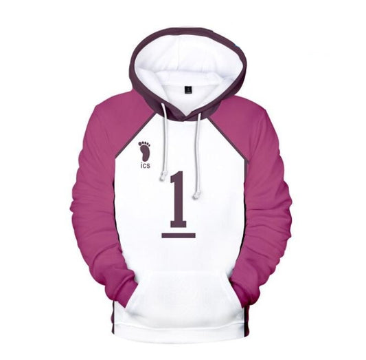 Sweat Haikyuu Shiratorizawa Ushijima Wakatoshi - Haikyuu Shop