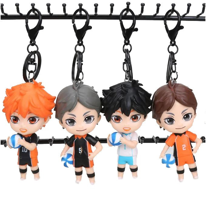 4 Portes clés Haikyuu - Haikyuu Shop