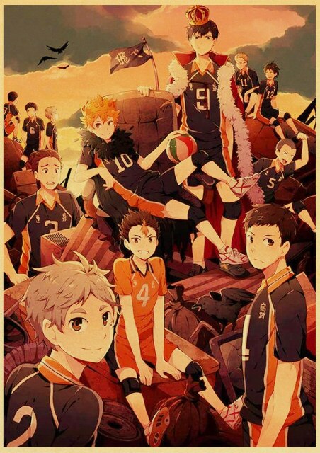 Poster Haikyuu Karasuno - Haikyuu Shop