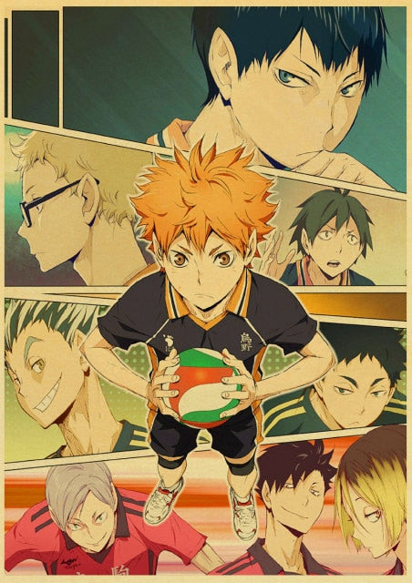 Poster Haikyuu Karasuno tournoi du printemps - Haikyuu Shop