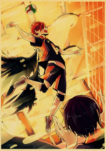Poster Haikyuu Smash Hinata - Haikyuu Shop