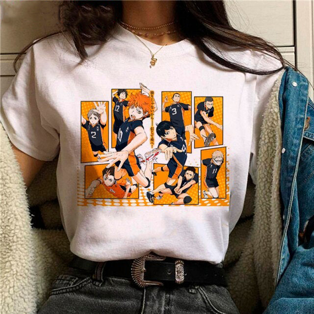 T-shirt Haikyuu Equipe du Lycée Karasno - Haikyuu Shop