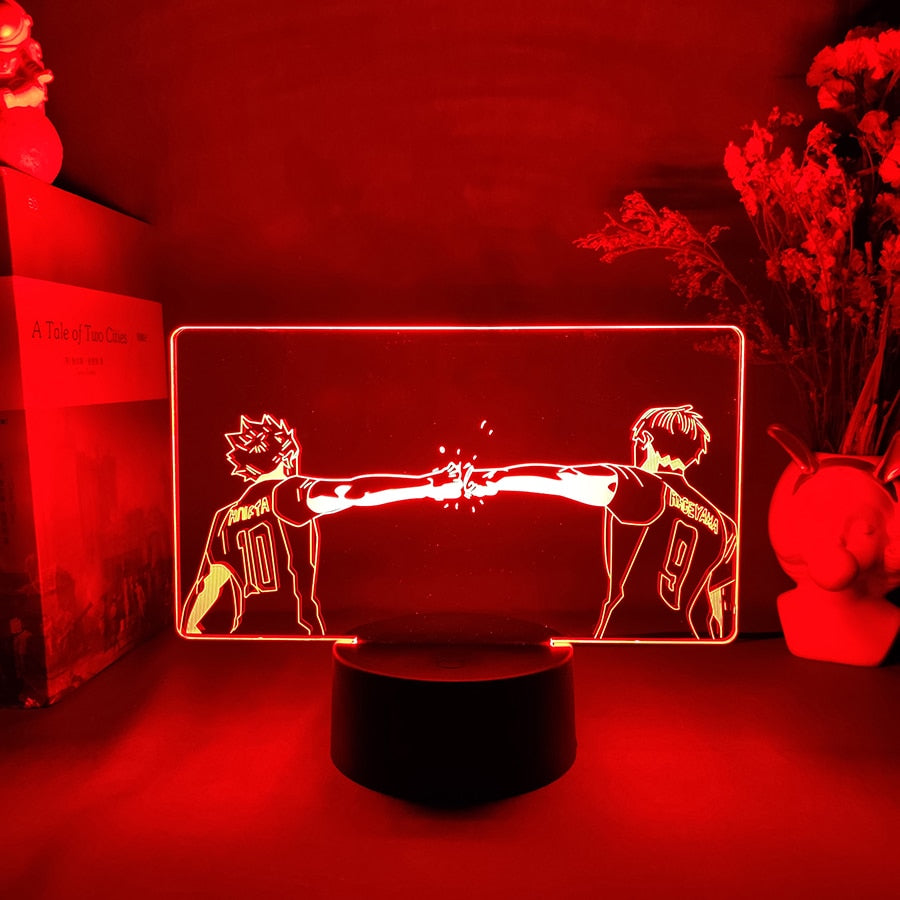 Lampe Haikyuu Hinata Shoyo & Kageyama Tobio - Haikyuu Shop