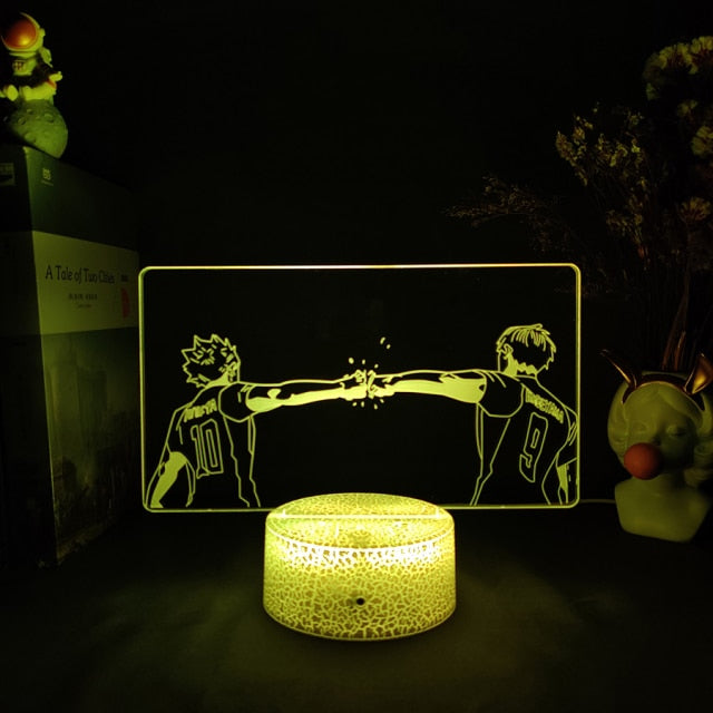 Lampe Haikyuu Hinata Shoyo & Kageyama Tobio - Haikyuu Shop