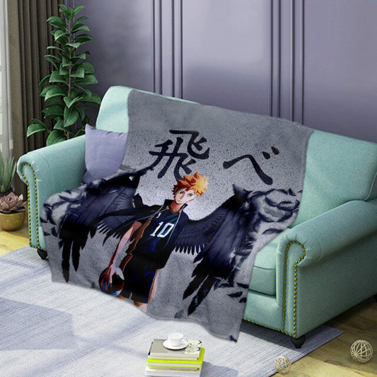Plaid Haikyuu Corbeau Hinata Shoyo - Haikyuu Shop