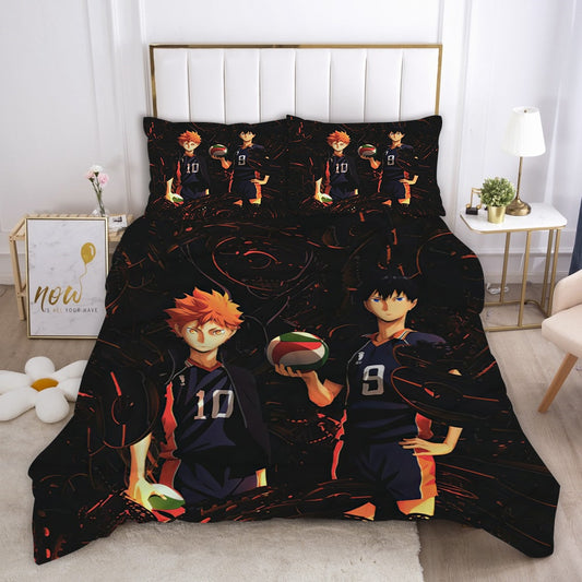 Housse de Couette Haikyuu Hinata et Kageyama - Haikyuu Shop