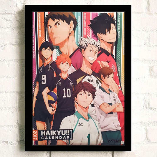 Tableau Haikyuu Calendrier - Haikyuu Shop