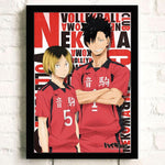 Tableau Haikyuu Kozume et Kuroo - Haikyuu Shop