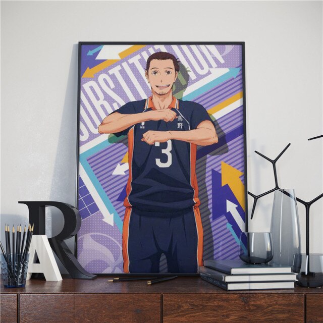 Tableau Haikyuu Azumane Asahi - Haikyuu Shop