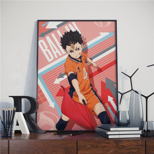 Tableau Haikyuu Nishinoya Yū - Haikyuu Shop