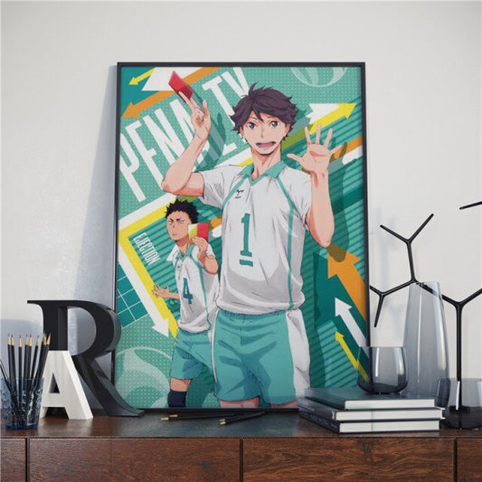 Tableau Haikyuu Oikawa Tōru - Haikyuu Shop