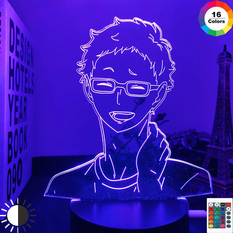 Lampe Haikyuu Tsukishima Kei - Haikyuu Shop