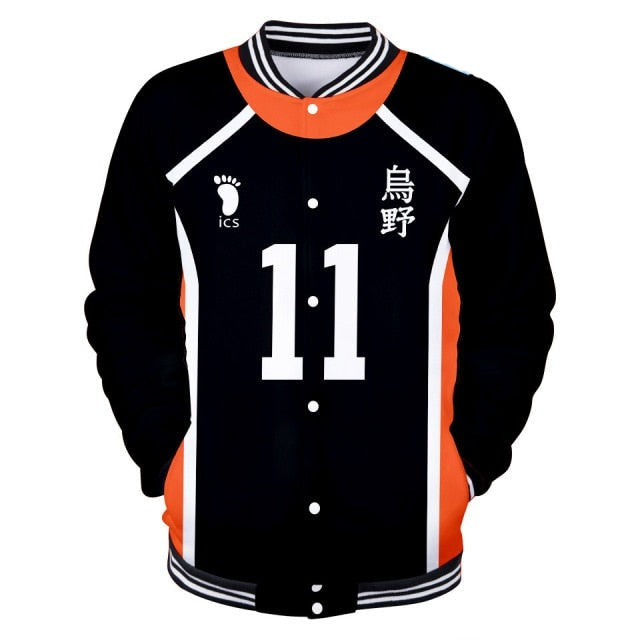 Veste Karasuno Tsukishima Kei - Haikyuu Shop