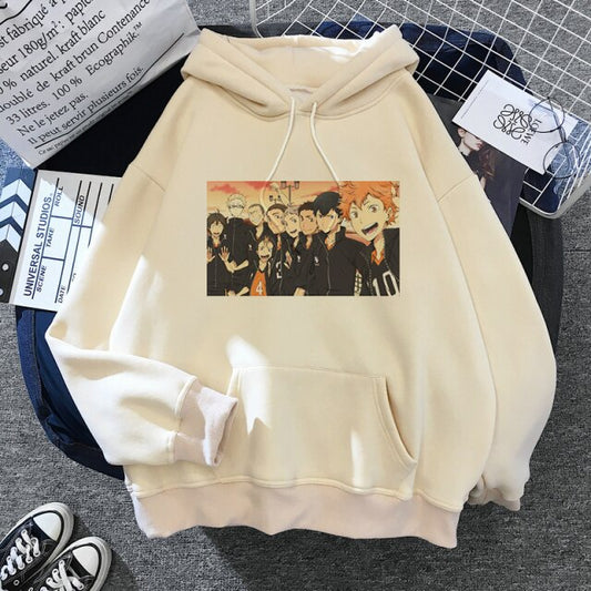 Sweat Haikyuu Equipe de Volley Karasuno - Haikyuu Shop