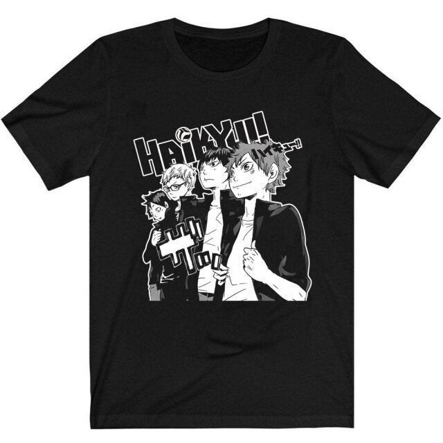T-shirt Haikyuu Equipe de Karasuno - Haikyuu Shop