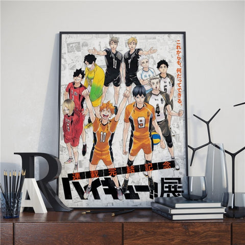 Tableau Haikyuu les meilleurs duos - Haikyuu Shop