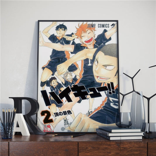 Tableau Haikyuu Volley Club Karasuno - Haikyuu Shop
