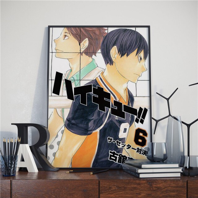 Tableau Haikyuu Kageyama et Oikawa - Haikyuu Shop