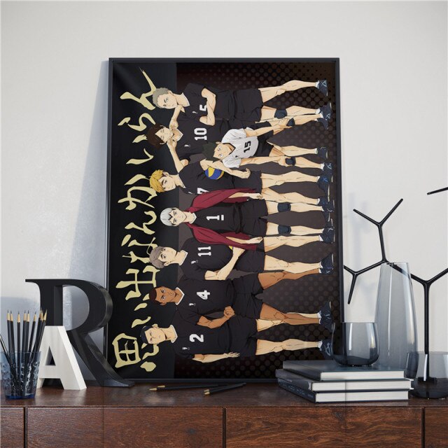 Tableau Haikyuu Club Inarizaki - Haikyuu Shop
