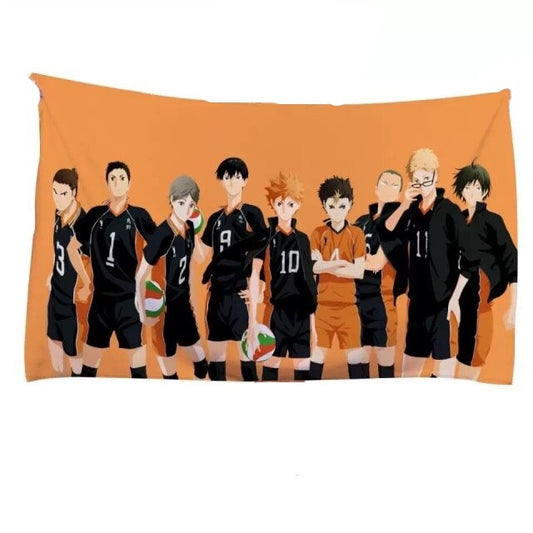 Serviette Haikyuu Equipe Karasuno - Haikyuu Shop