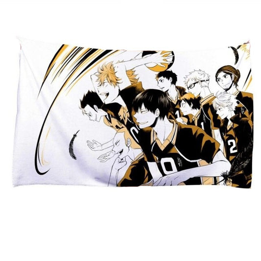 Serviette Haikyuu Club Karasuno - Haikyuu Shop