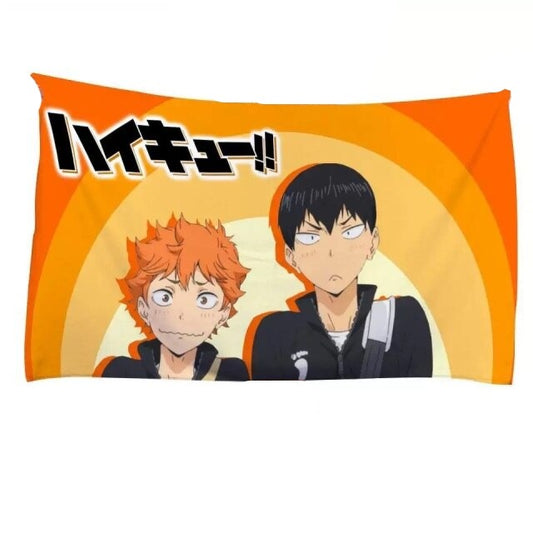 Serviette Haikyuu Kageyama et Hinata - Haikyuu Shop