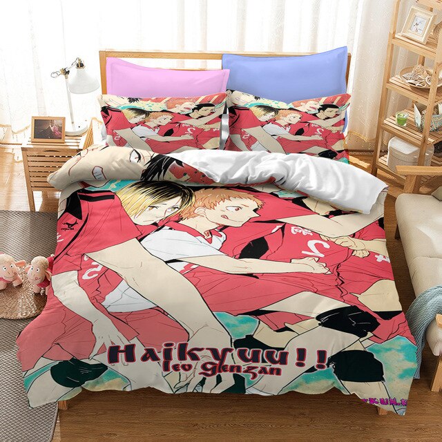 Housse de Couette Haikyuu Nekoma - Haikyuu Shop