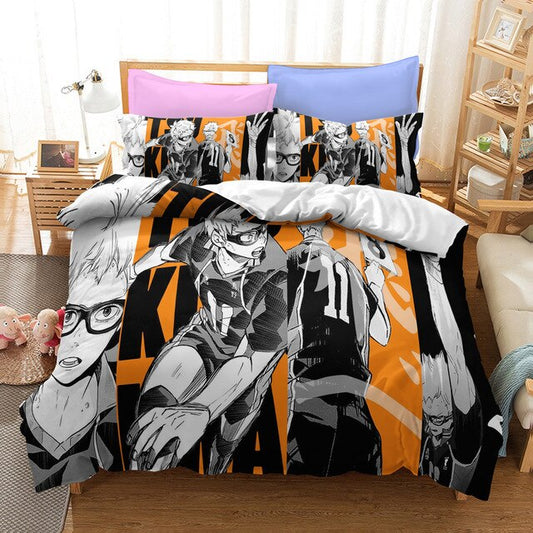 Housse de Couette Haikyuu Tsukishima Kei - Haikyuu Shop