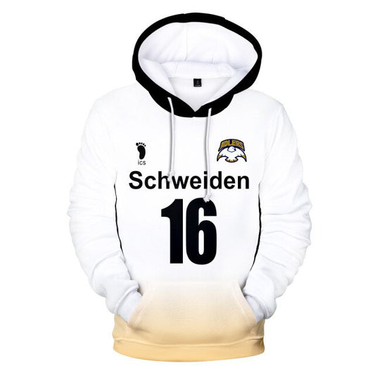 Sweat Schweiden Adlers Kōrai Hoshiumi - Haikyuu Shop